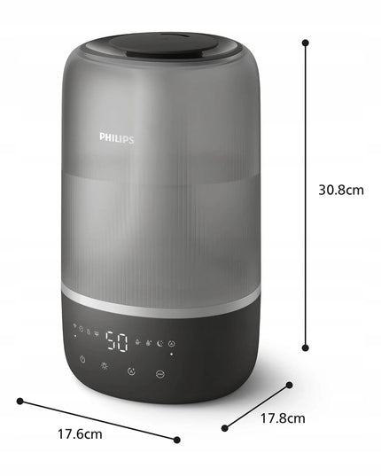 PHILIPS HU1510/03 ultragarsinis oro drėkintuvas 275ml/h 21dB 41m2 Air+