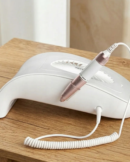 NEONAIL FUTURO nagų frezavimo aparatas su dulkių surinktuvu 2 viename „Dust Collector Nail Drill“