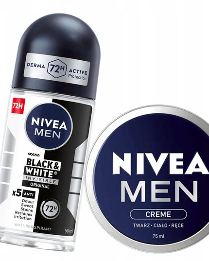 Nivea Men Sensitive Dovanų Rinkinys Vyrams Kosmetika + Kosmetinė