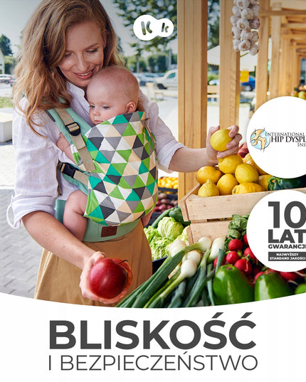 Ergonomiška vaikiška nešioklė NINO 20 kg Kinderkraft tamsiai mėlynas