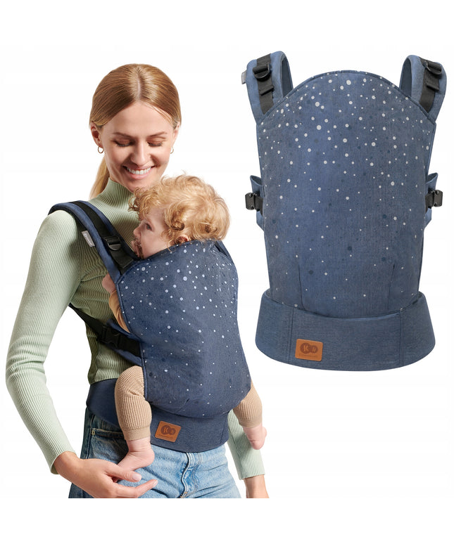 Ergonomiška vaikiška nešioklė NINO 20 kg Kinderkraft tamsiai mėlynas