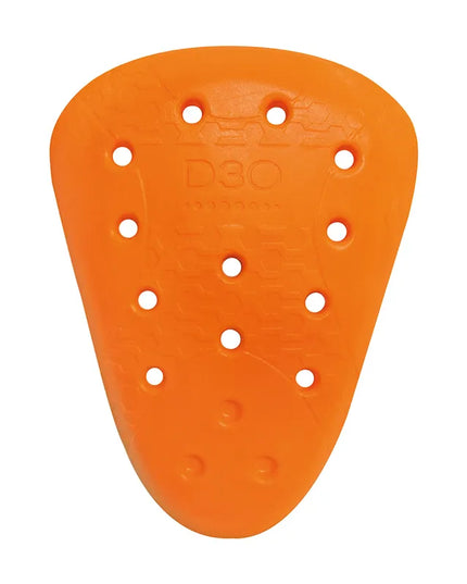 Klubų apsauga HELD D3O T5 EVO PRO X, 2 lygis, oranžinė, 17,8x13 cm