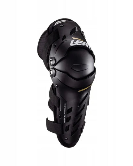 Leatt Dual Axis kelių ir blauzdų apsaugos, dydis S/M, juodos spalvos