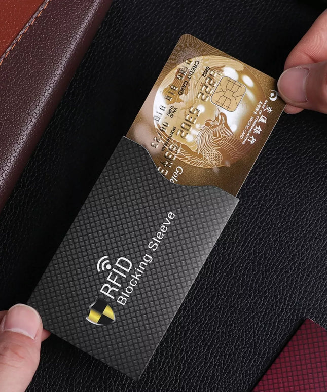 Apsauginis dėklas nuo vagysčių bekontaktei RFID mokėjimo kortelei (SKD)