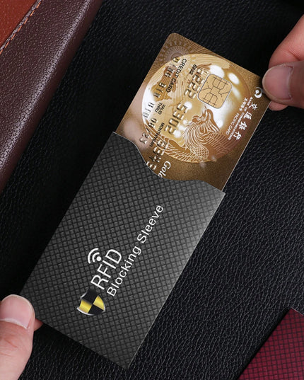 Apsauginis dėklas nuo vagysčių bekontaktei RFID mokėjimo kortelei (SKD)