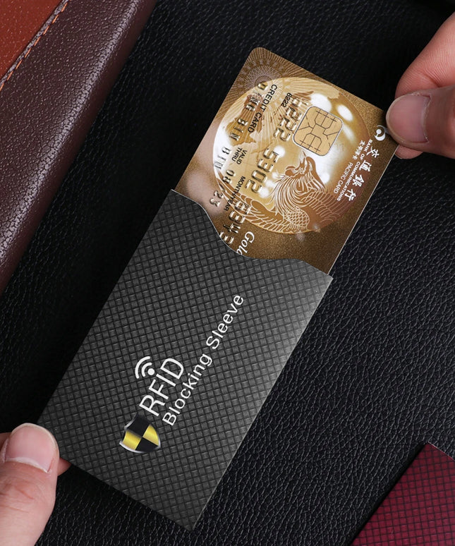 Apsauginis dėklas nuo vagysčių bekontaktei RFID mokėjimo kortelei (SKD)
