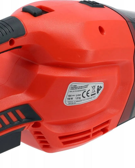 YATO belaidis dulkių siurblys 18 V, 9 kPa, namams ir automobiliui