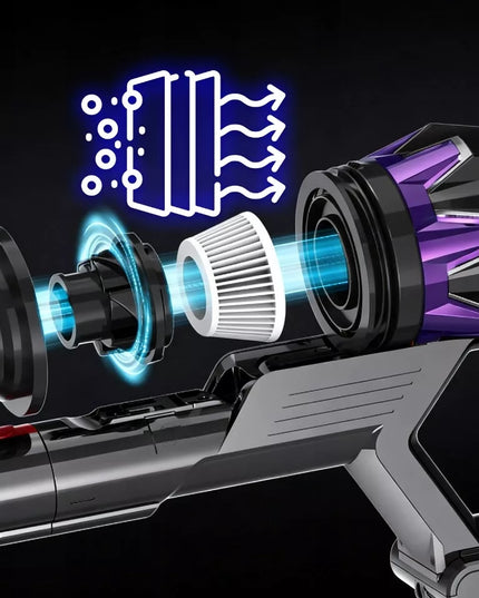 Belaidis vertikalus rankinis dulkių siurblys Electo 550 W