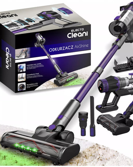 Belaidis vertikalus rankinis dulkių siurblys Electo 550 W