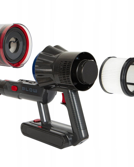 BLOW UP450 belaidis vertikalus dulkių siurblys, 450 W, rankinis, su HEPA filtru, LED apšvietimu ir ciklonine technologija