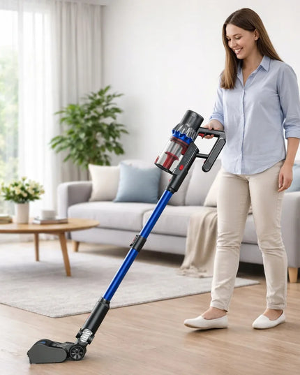 BLOW UP450 belaidis vertikalus dulkių siurblys, 450 W, rankinis, su HEPA filtru, LED apšvietimu ir ciklonine technologija
