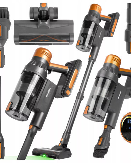 Belaidis vertikalus dulkių siurblys MalTec PRO4000 3-in-1, 500W, LED