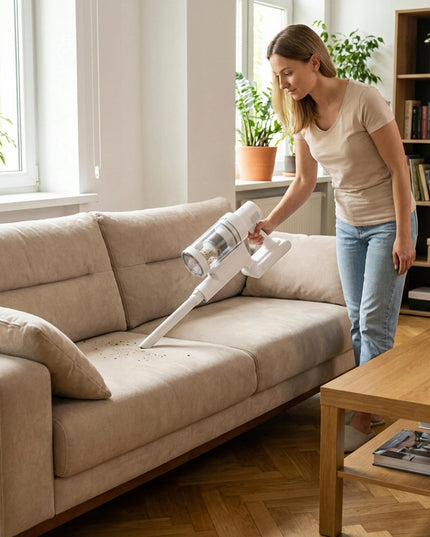 Belaidis vertikalusis rankinis dulkių siurblys „Adler Europe AD 7087“ su įkrovimo ir valymo stotele