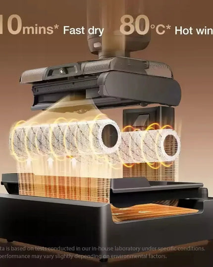 Plaunantis vertikalusis dulkių siurblys JIMMY PW11 Pro Max, 21 kPa, džiovinimas 80 °C temperatūroje per 10 min.