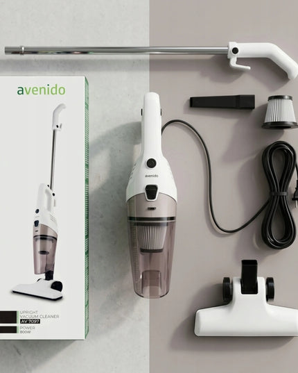 avenido AV7097 laidinis vertikalusis dulkių siurblys, 800 W, 17 000 Pa, rankinis, 9 m laidas