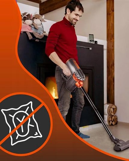 RETOO OR1080 vertikalusis ir rankinis cikloninis dulkių siurblys, 650 W, be maišelio, 5 antgaliai, 5 m laidas