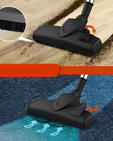 RETOO OR1080 vertikalusis ir rankinis cikloninis dulkių siurblys, 650 W, be maišelio, 5 antgaliai, 5 m laidas