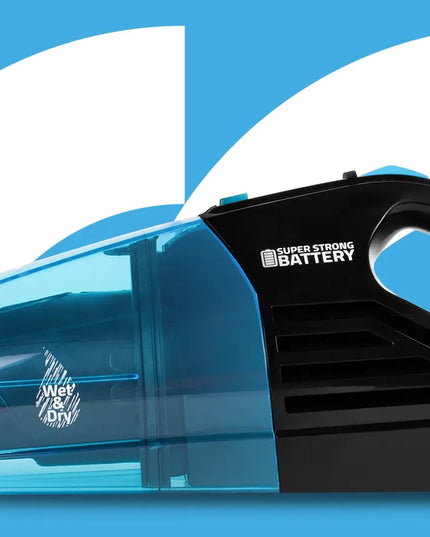 Belaidis rankinis akumuliatorinis dulkių siurblys automobiliui Maltec CYCLONE Wet&Dry 500 12w1, sausam ir drėgnam valymui