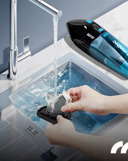 Belaidis rankinis akumuliatorinis dulkių siurblys automobiliui Maltec CYCLONE Wet&Dry 500 12w1, sausam ir drėgnam valymui
