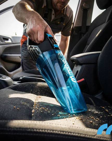 Belaidis rankinis akumuliatorinis dulkių siurblys automobiliui Maltec CYCLONE Wet&Dry 500 12w1, sausam ir drėgnam valymui