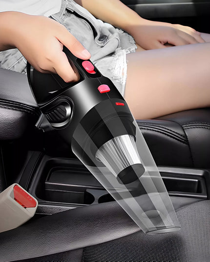 RETOO galingas rankinis automobilinis dulkių siurblys 120W 12V su antgaliais