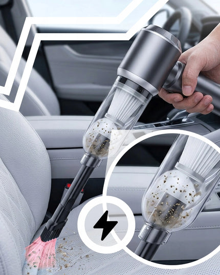 RETOO belaidis akumuliatorinis rankinis dulkių siurblys automobiliui 3 viename, 120 W