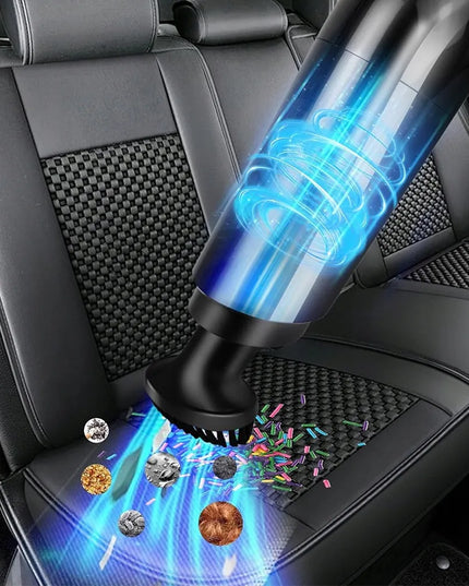Rankinis automobilinis dulkių siurblys, 120 W, su 2 filtrais, dovanai vyrui