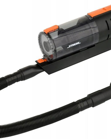 Automobilinis dulkių siurblys Sthor 82967, 100 W, su turbošepečiu ir metaliniu HEPA filtru