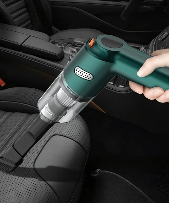 „Luneso QL-101“ belaidis rankinis automobilinis dulkių siurblys, 120 W, USB-C