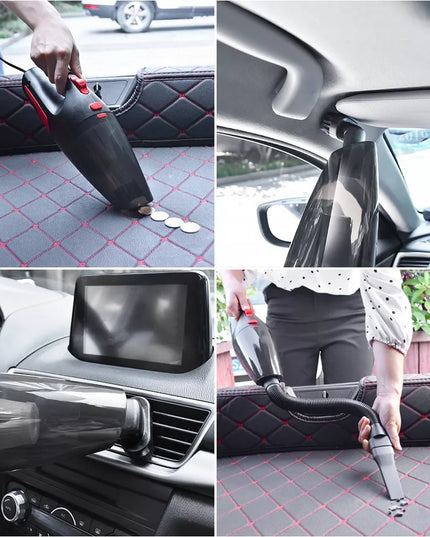 Luneso 120W belaidis automobilinis rankinis dulkių siurblys su HEPA filtru