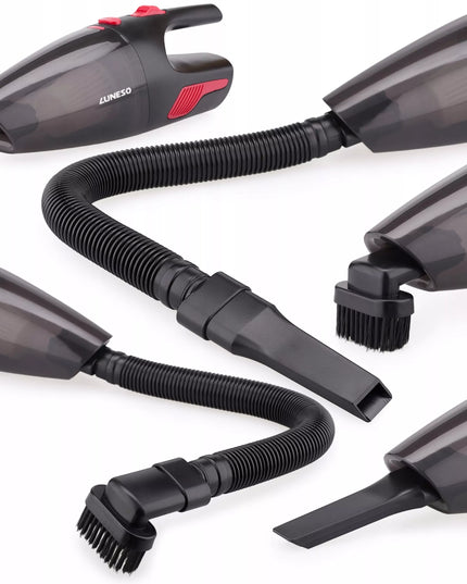 Luneso 120W belaidis automobilinis rankinis dulkių siurblys su HEPA filtru