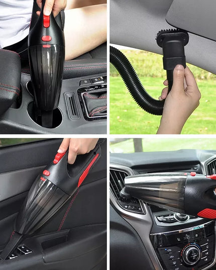 Luneso 120W belaidis automobilinis rankinis dulkių siurblys su HEPA filtru