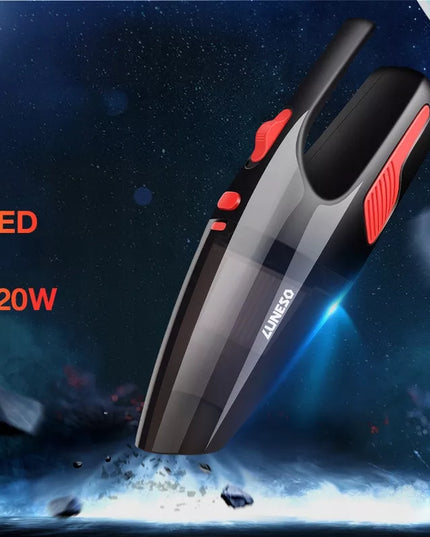 Luneso 120W belaidis automobilinis rankinis dulkių siurblys su HEPA filtru