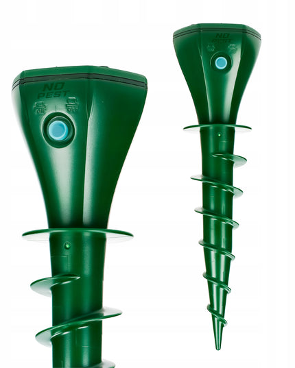 ATSTUMIAMASIS PRIETAISAS NUO KURMIŲ, PELĖNŲ, GYVATĖS, SAULĖS ENERGIJA VEIKIANTIS ATBAIDIKLIS (2 VNT.)