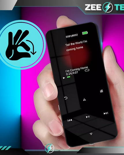 MP3 MP4 grotuvas 16 GB Bluetooth garsiakalbis radijas skaitytuvas diktofonas ausinės