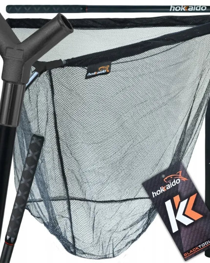 DIDELIS KARPIŲ GRAIBŠTAS TINKLAS 280CM 105X105 HOKKAIDO PREMIUM LINE PROMO