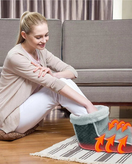 Altera WARMER1 elektrinis pėdų šildytuvas, 6 temperatūros lygiai, 4 laiko programos, nuotolinio valdymo pultas, pilkas