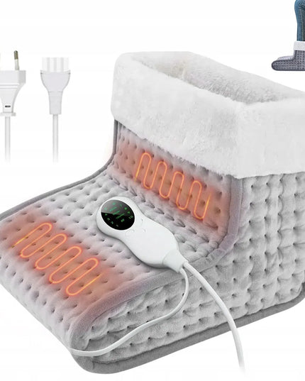 Bedee elektrinis pėdų šildytuvas su minkštu užvalkalu, šildomas kilimėlis, USB