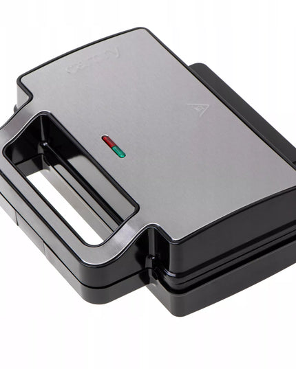 Sumuštinių kepimo aparatas 2in1 PANINI elektrinis grilis skrudintuvas 1400W NON-STICK