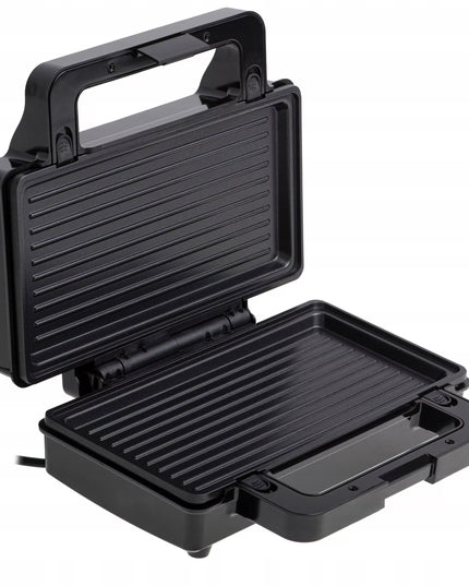 Sumuštinių kepimo aparatas 2in1 PANINI elektrinis grilis skrudintuvas 1400W NON-STICK