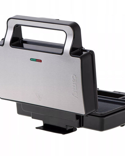 Sumuštinių kepimo aparatas 2in1 PANINI elektrinis grilis skrudintuvas 1400W NON-STICK