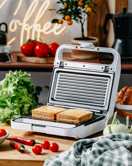 OPIEKACZ DO KANAPEK 2w1 TOSTER GRILL PANINI Sandwich z powłoką nieprzywierającą NON-STICK