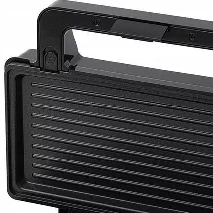 Sumuštinių keptuvė 2-viename Adler Europe 3073 skrudintuvas grilis panini su nepridegančia danga