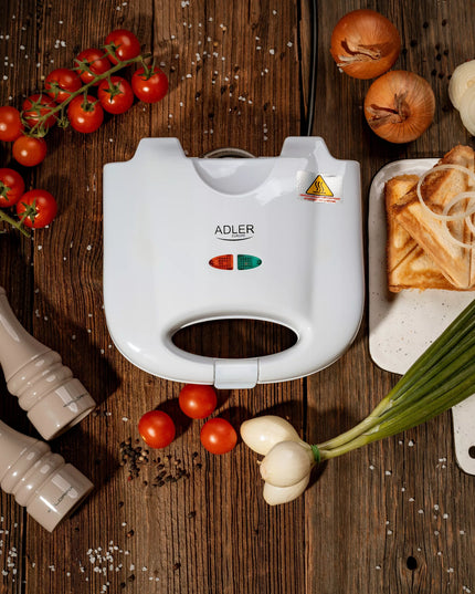 Opiekacz do kanapek sandwich trójkąty 750W nieprzywierająca powłoka