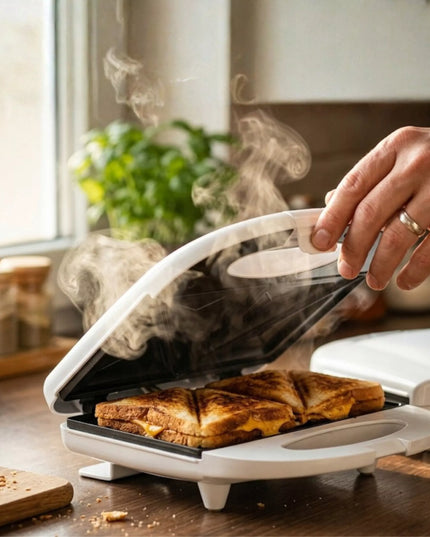 Opiekacz do kanapek sandwich trójkąty 750W nieprzywierająca powłoka