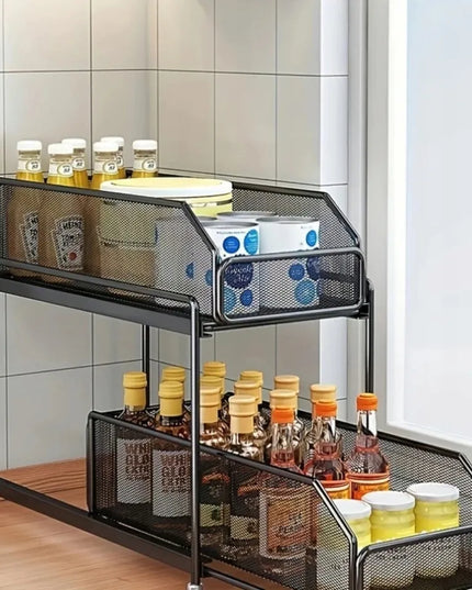 Virtuvės organizatorius, lentynos prieskoniams, ištraukiamos lentynos LOFT