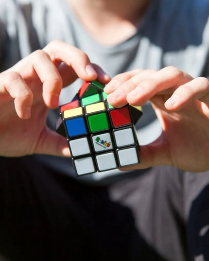 Original Rubik's Cube šeimos rinkinys 2x2 ir 3x3 + 3x3 raktų pakabukas