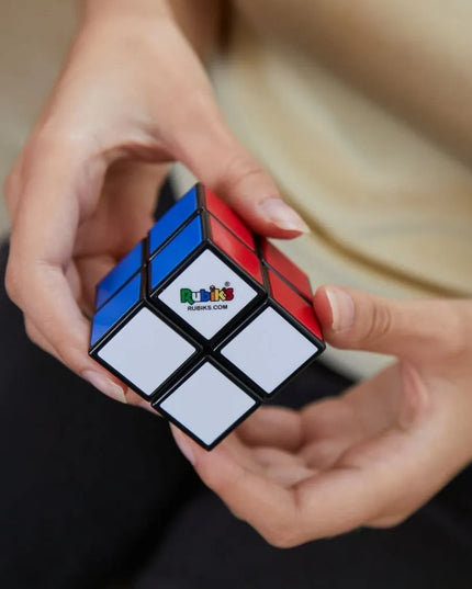 Original Rubik's Cube šeimos rinkinys 2x2 ir 3x3 + 3x3 raktų pakabukas