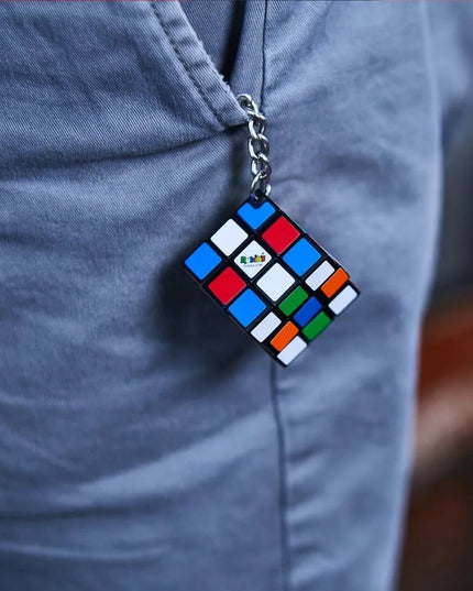 Original Rubik's Cube šeimos rinkinys 2x2 ir 3x3 + 3x3 raktų pakabukas