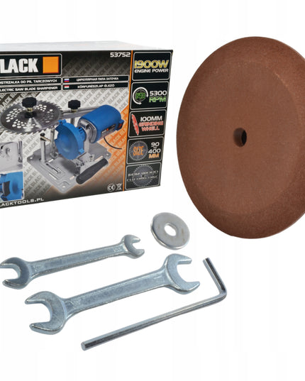 DROŽTUVAS DISKINIAMS PJOVIMO DISKAMS SU KARBIDU 90-400 BLACK